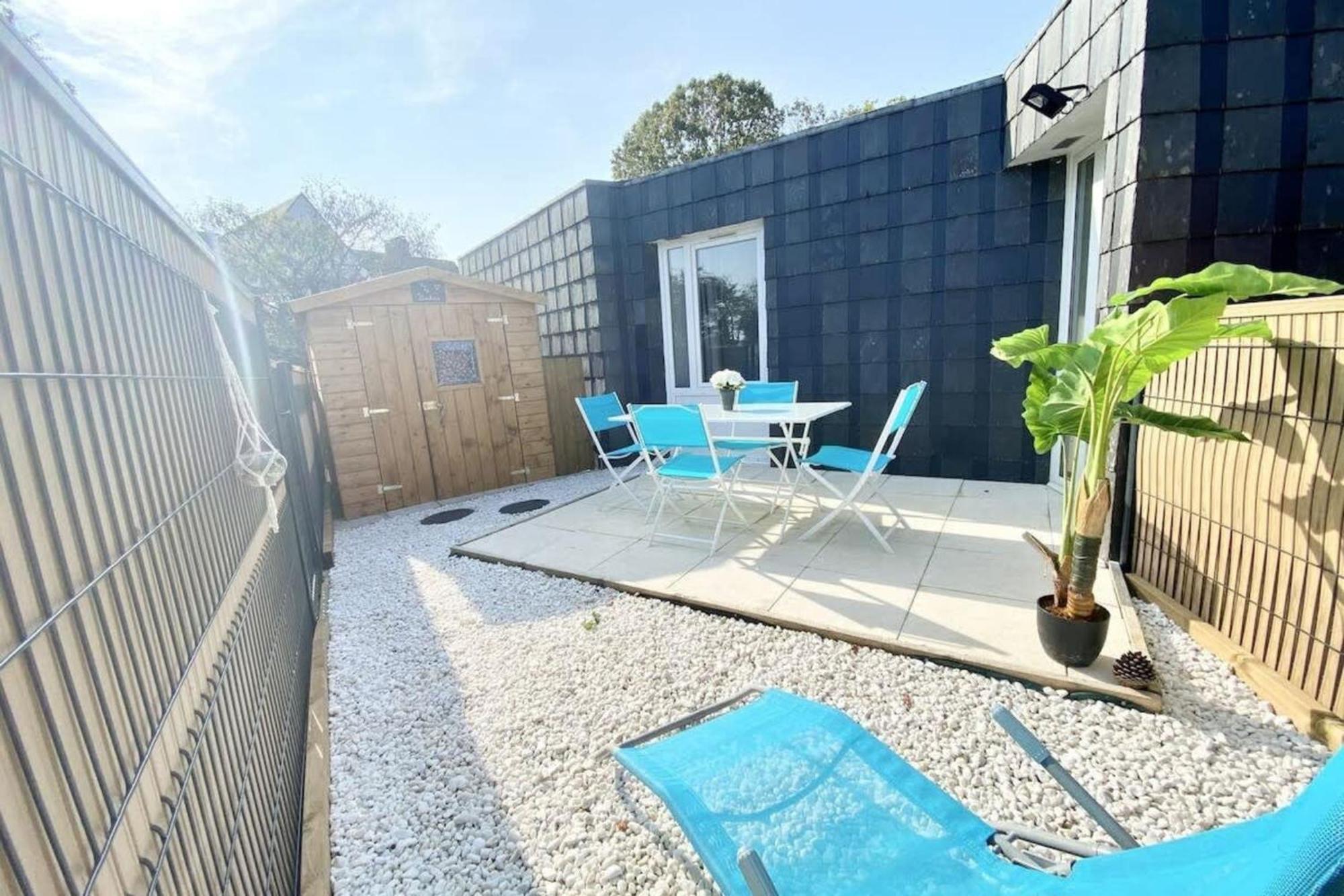 Maisonnette Ultra Cosy Bord De Mer Terrasse Guidel Exterior photo